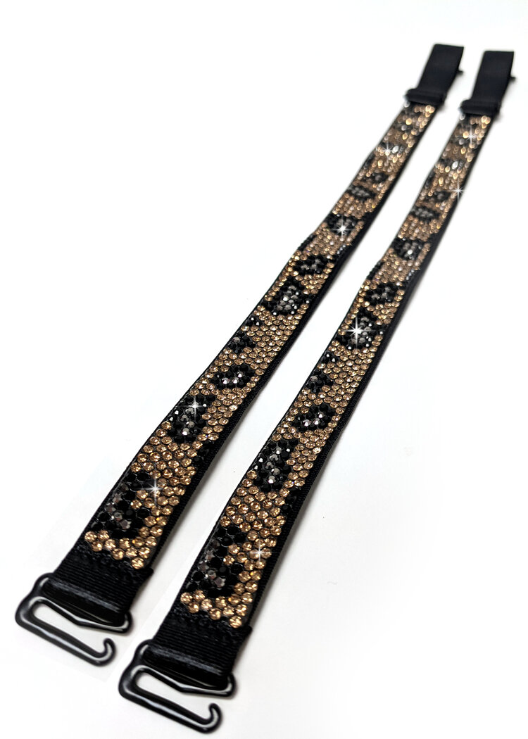 Bretelles de Soutien-gorge Jacqueline Kent Wild Thing Leopard Gold