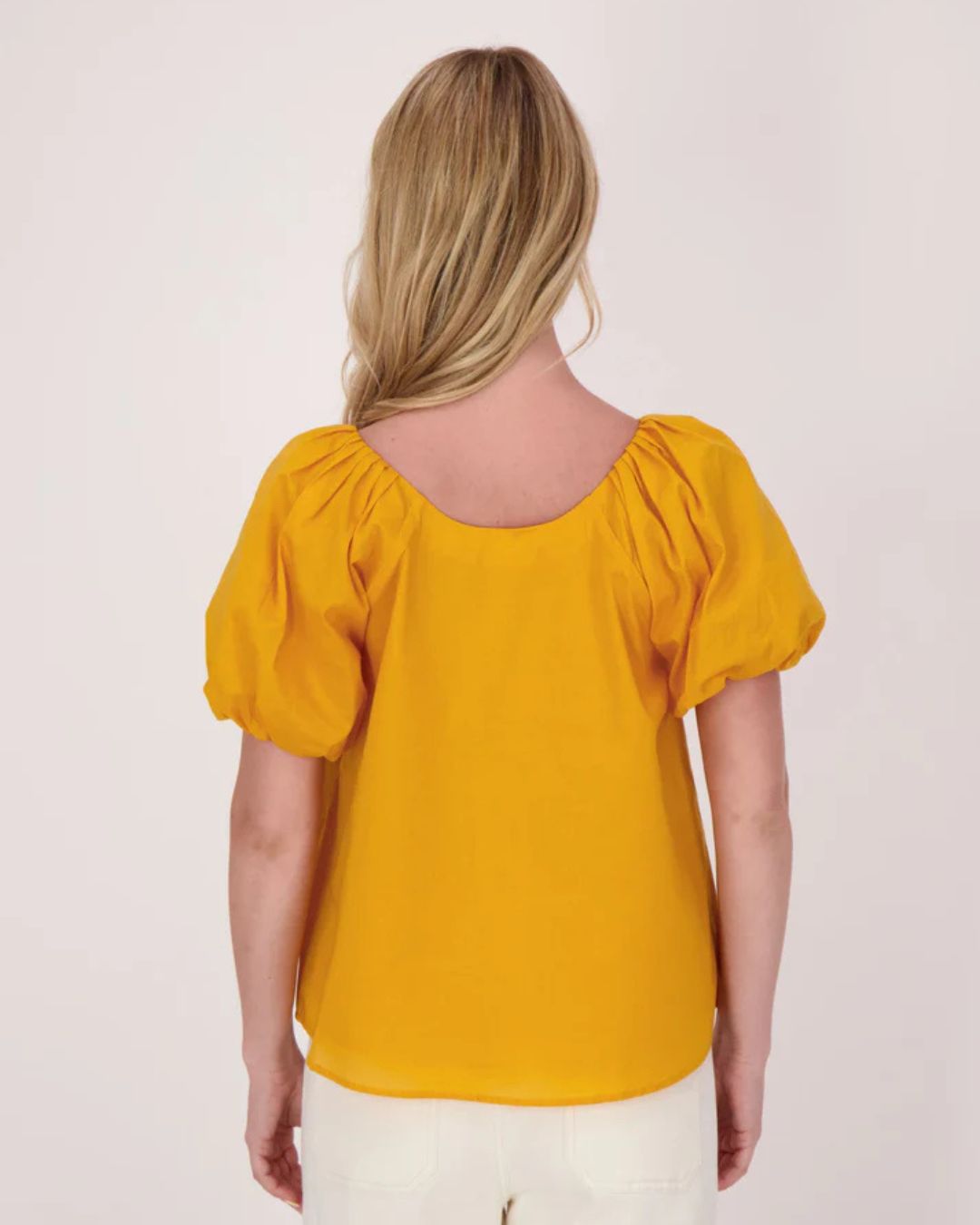 Top à manches courtes bouffantes Gabby Isabella 325630