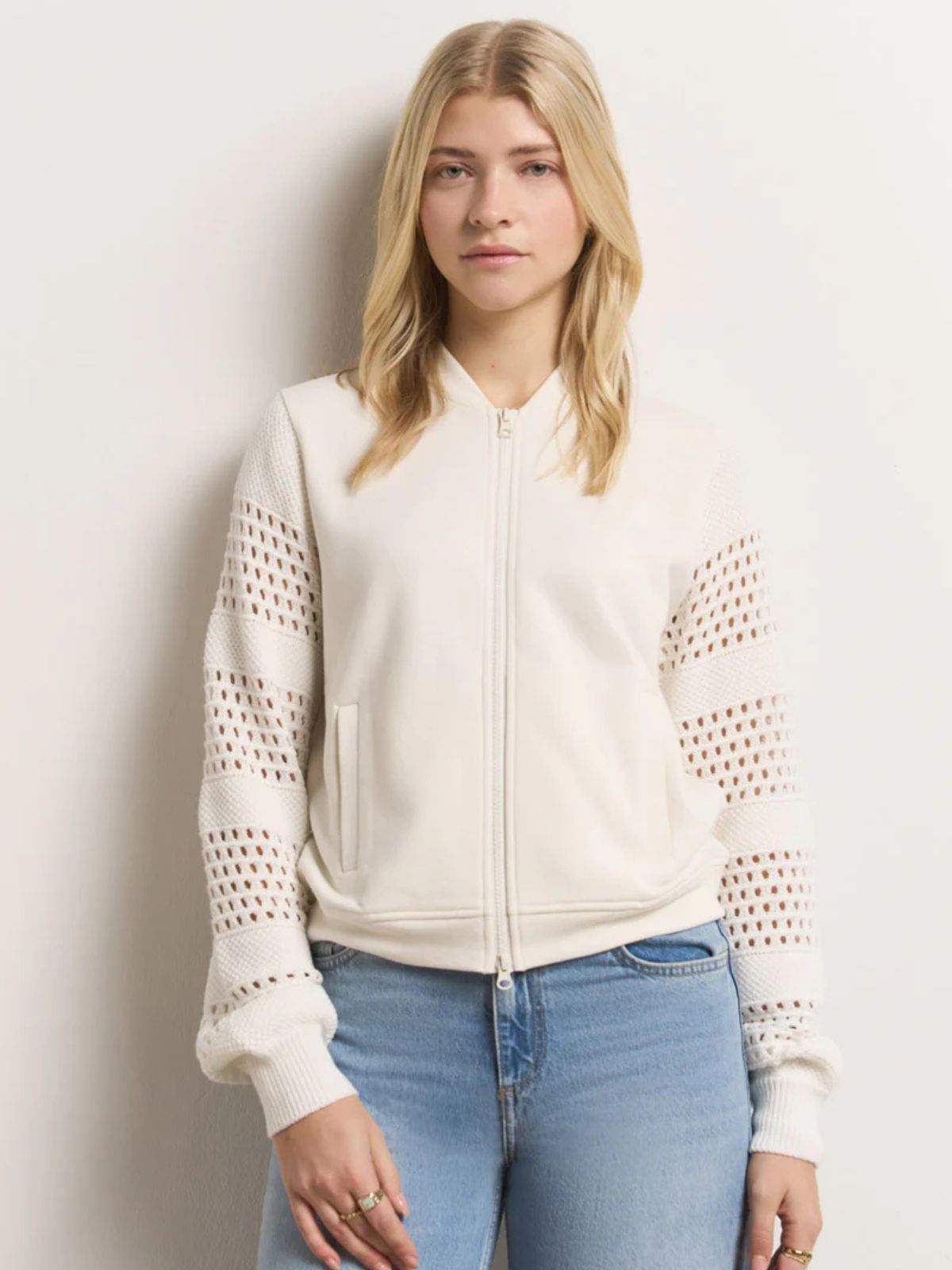 Veste sweat en mélange molleton tricoté Princess Goes Hollywood 