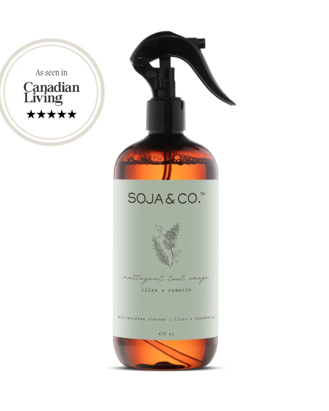 Nettoyant tout Usage Lilas et Romarin SOJA & CO