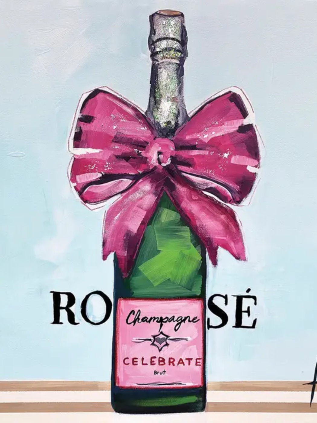 Serviette de déjeuner - Cadeau rose