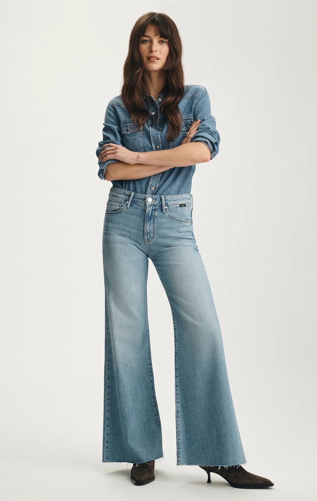 Jeans Grace flare Mavi 