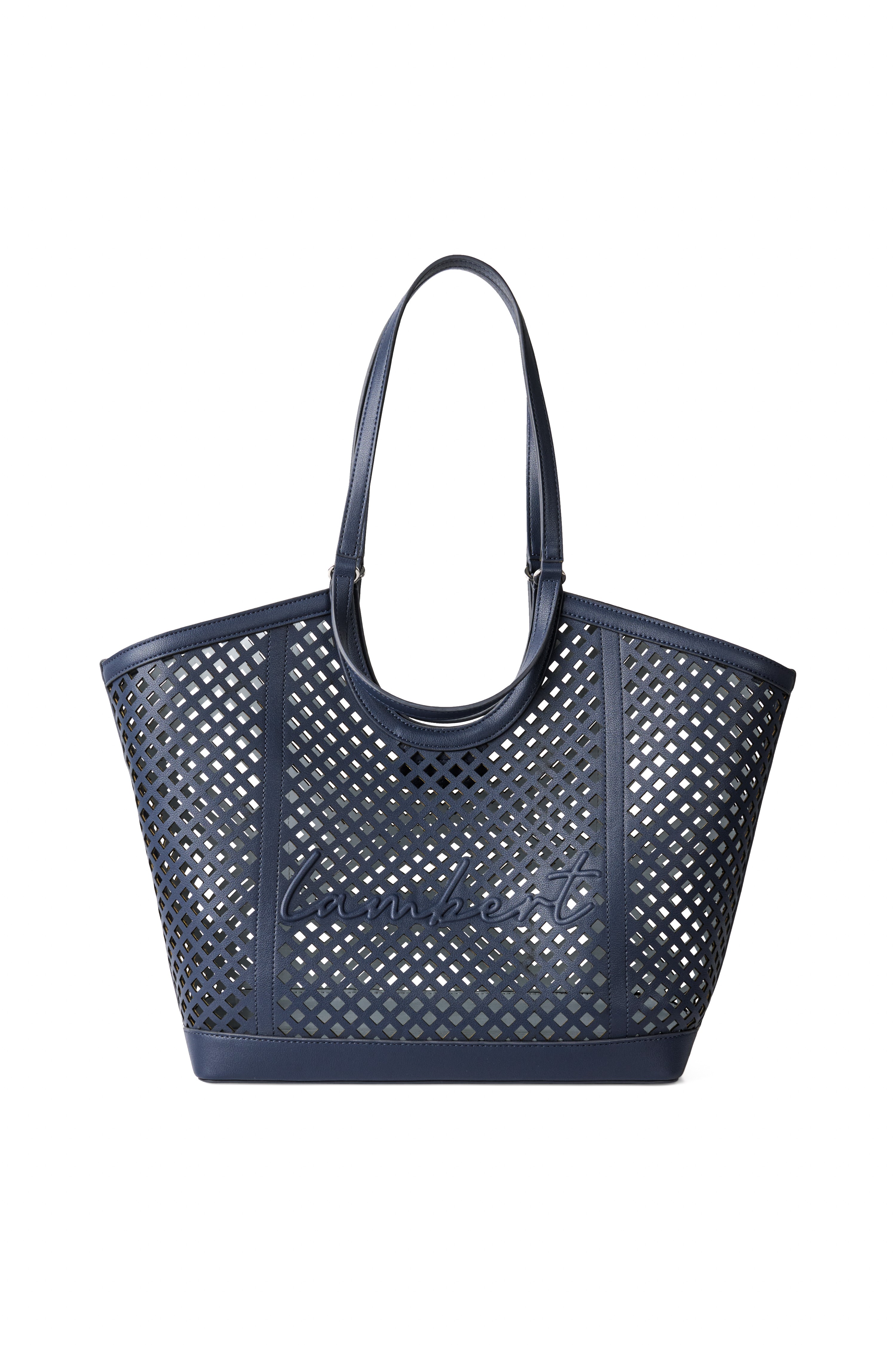 Le Solène – sac fourre-tout en cuir vegan marine Lambert