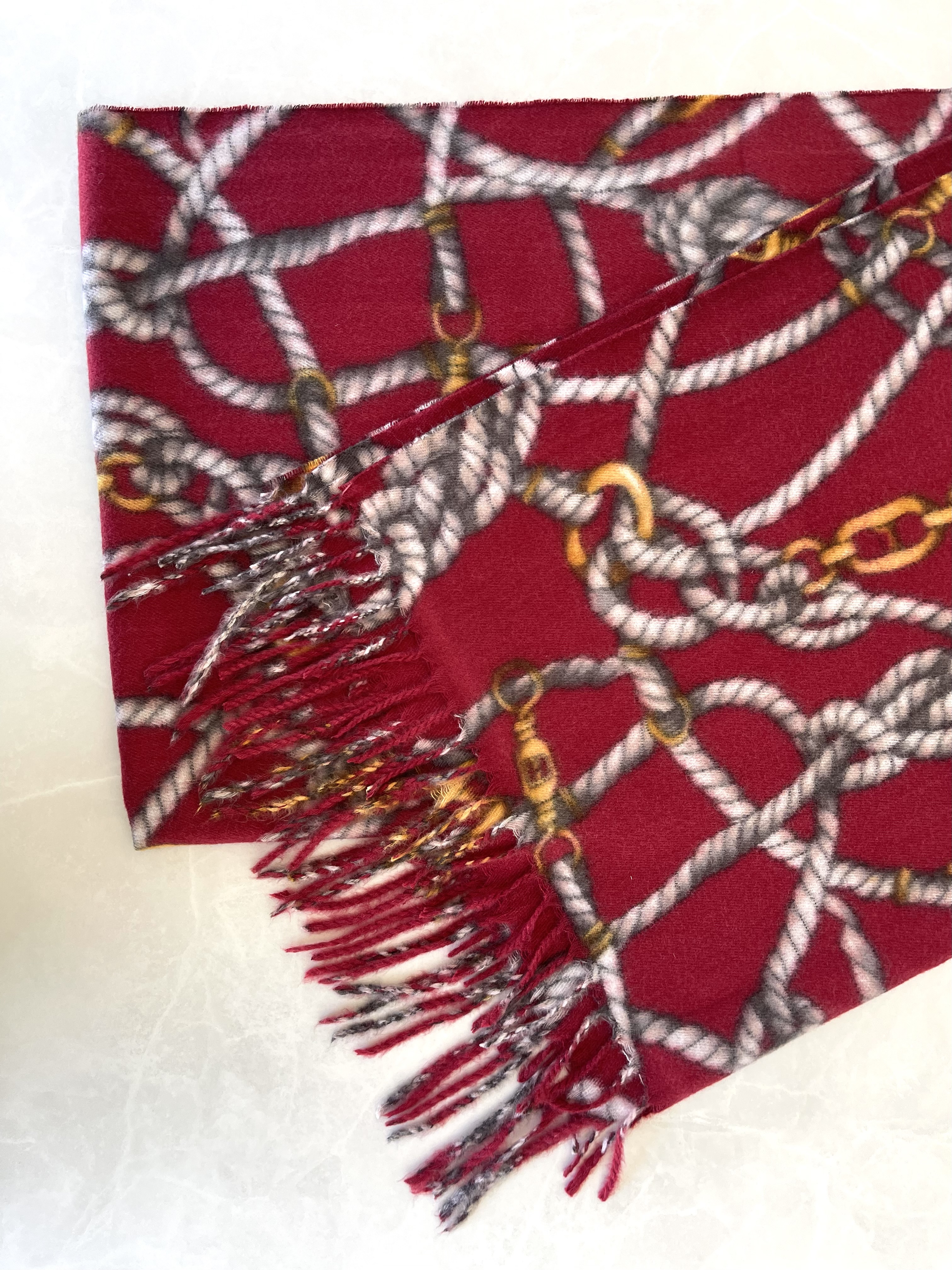 Foulard à Motif de Chaînes Les Nana 10346 