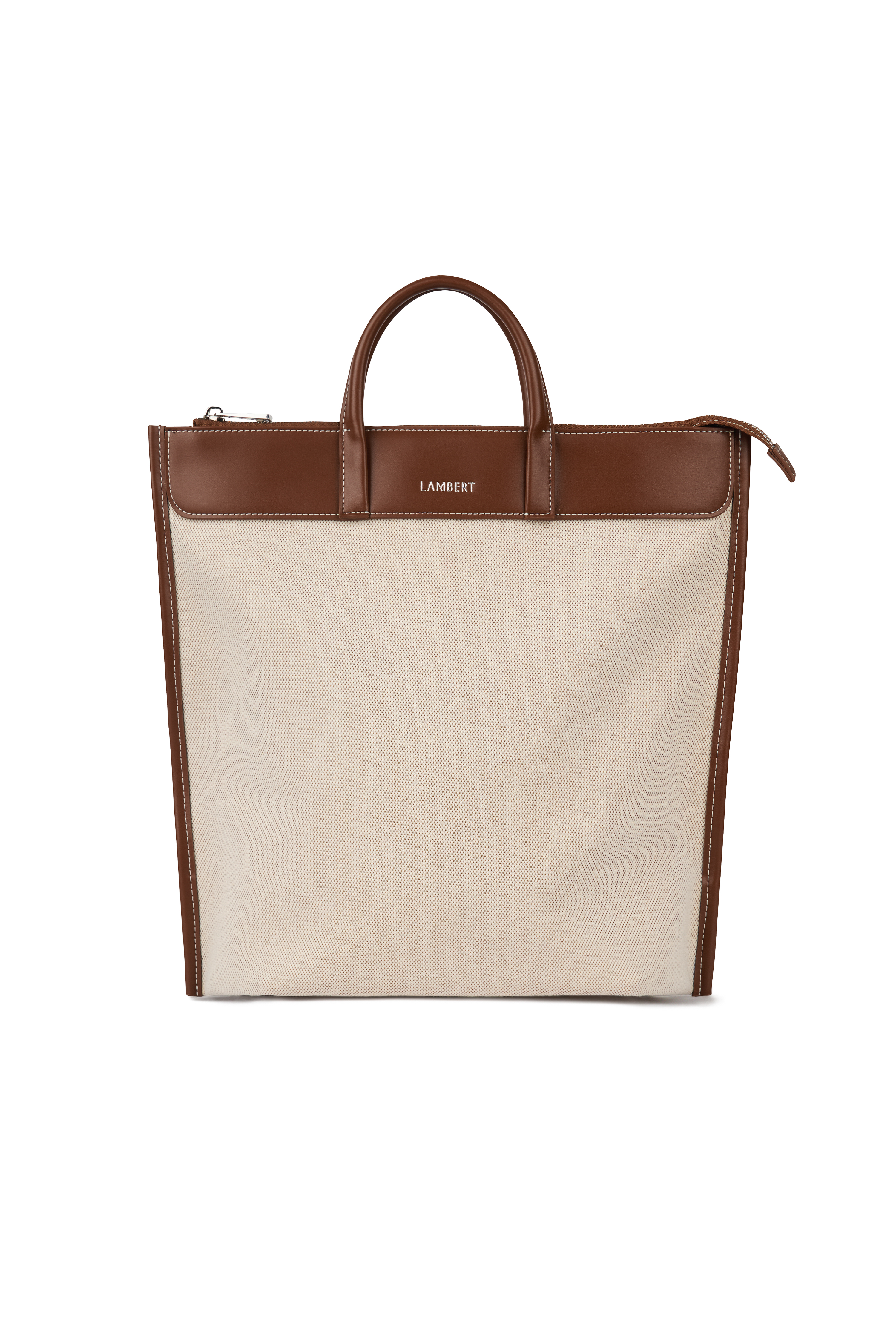 Le Maelle - Sac à dos canvas Hazelnut Lambert 