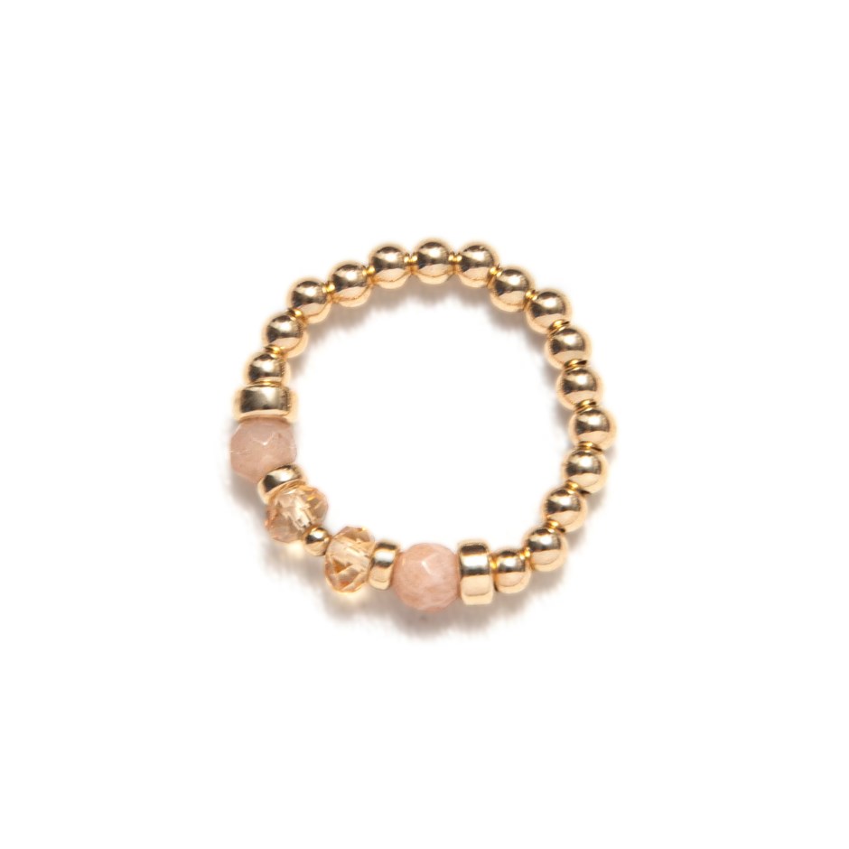 Bague Be Bubbly gold desert queen Beblue