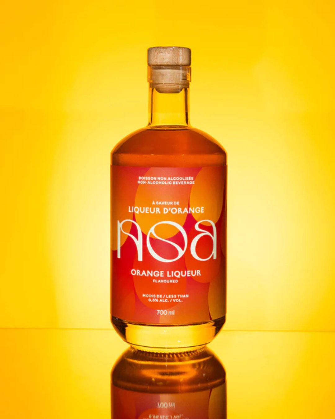 Non-alcoholic Orange Liqueur 700ml Monsieur Cocktail