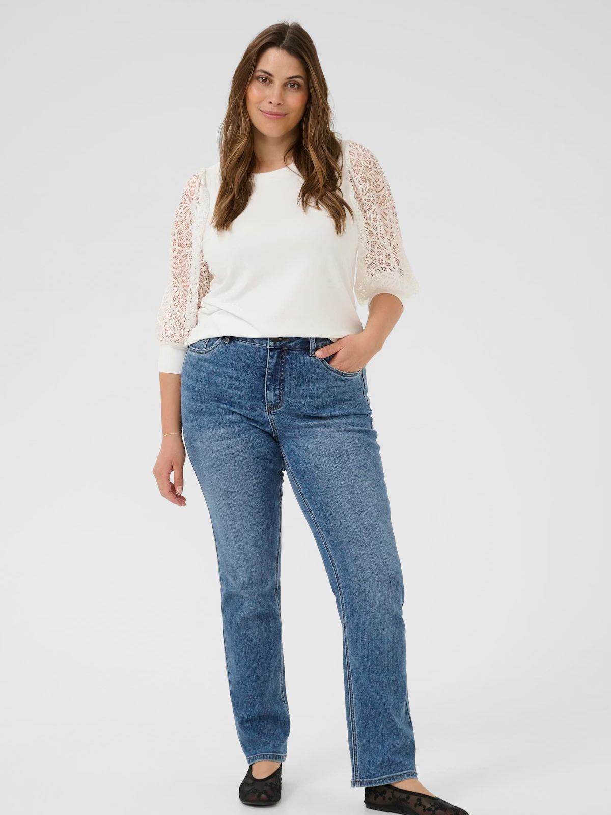 Jean jambe droite Kaffe Curve 