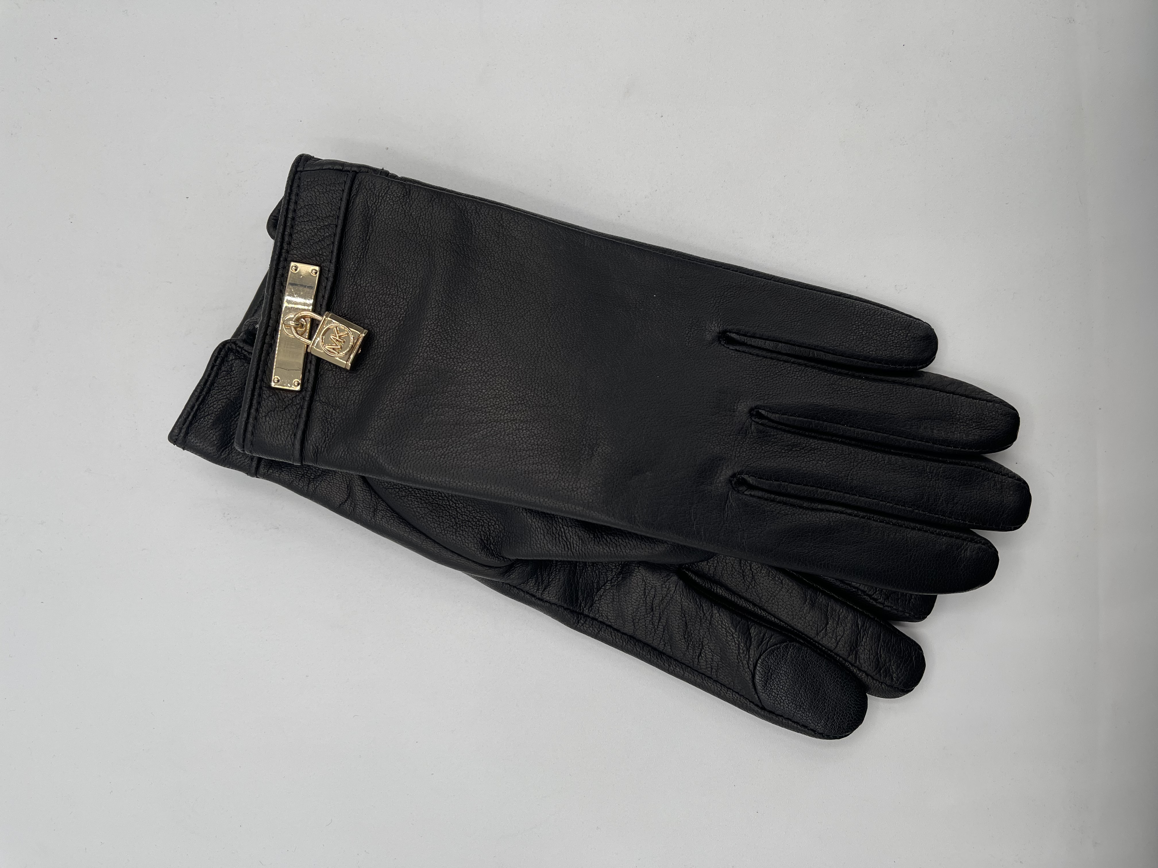 Gants en Cuir avec Cadenas MK Michael Kors 538758 