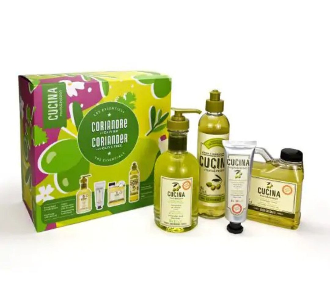Coffret Essentiel Coriande et Olive Fruits & Passion 