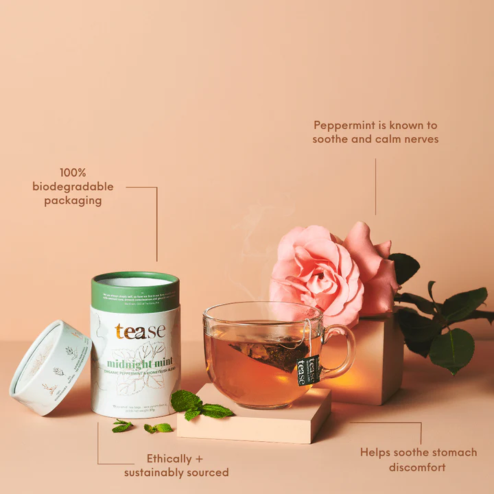 Thé Menthe Poivrée Bio + Honeybush Tease Midnight Mint Refills