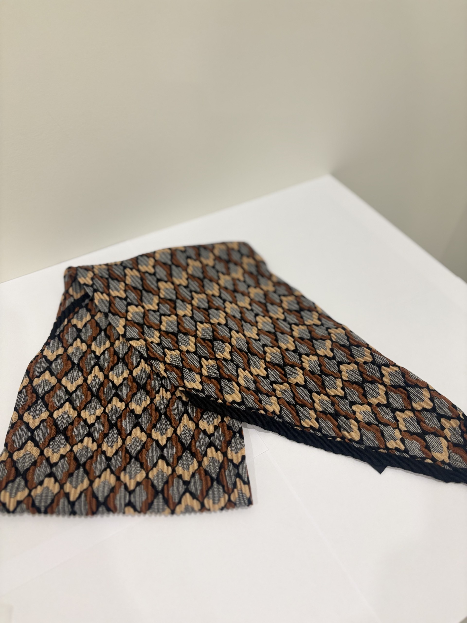 Foulard avec motif losange Di Firenze 