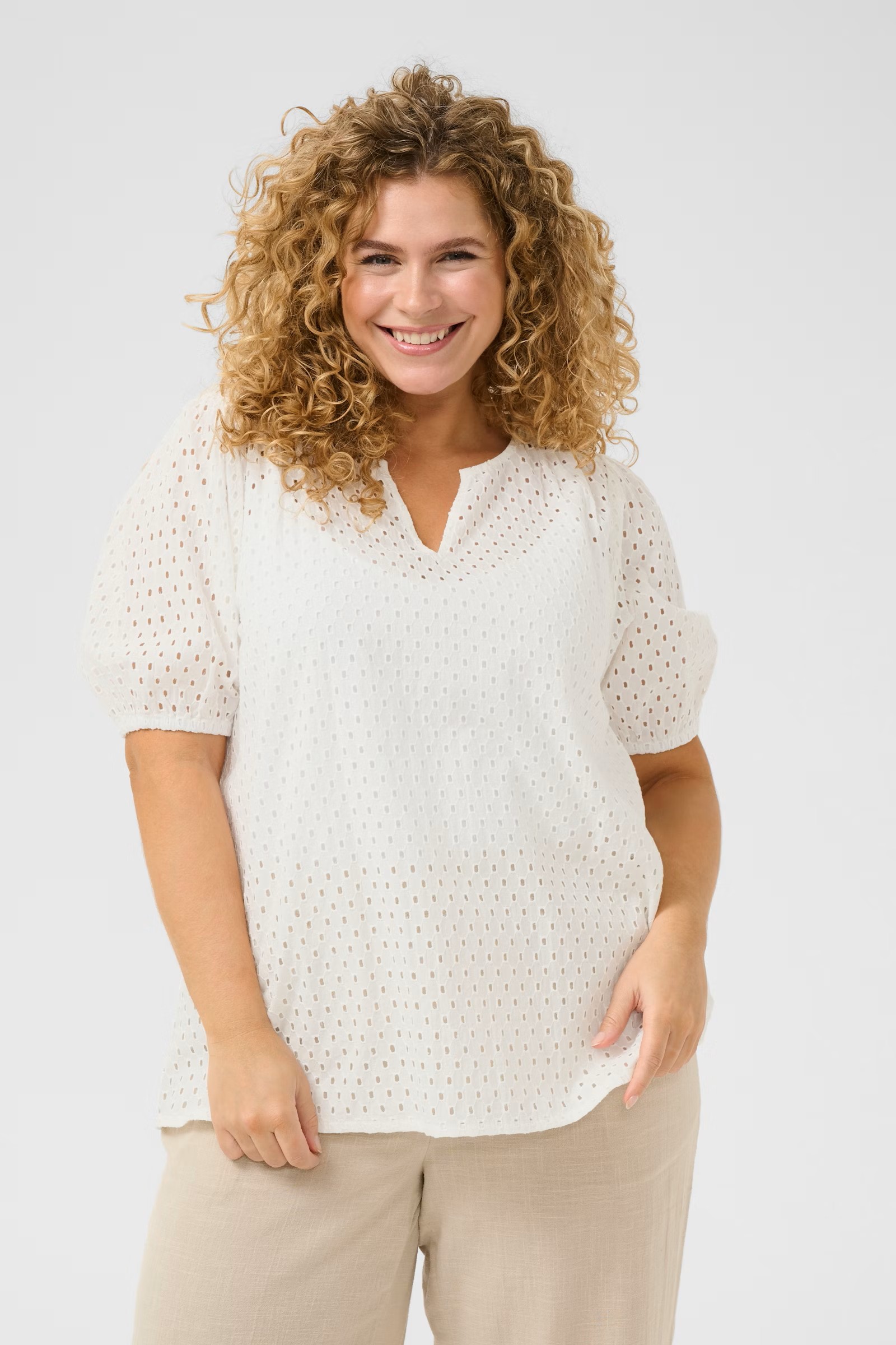 Blouse Manche Court KCrubia Kaffe Curve 10583197