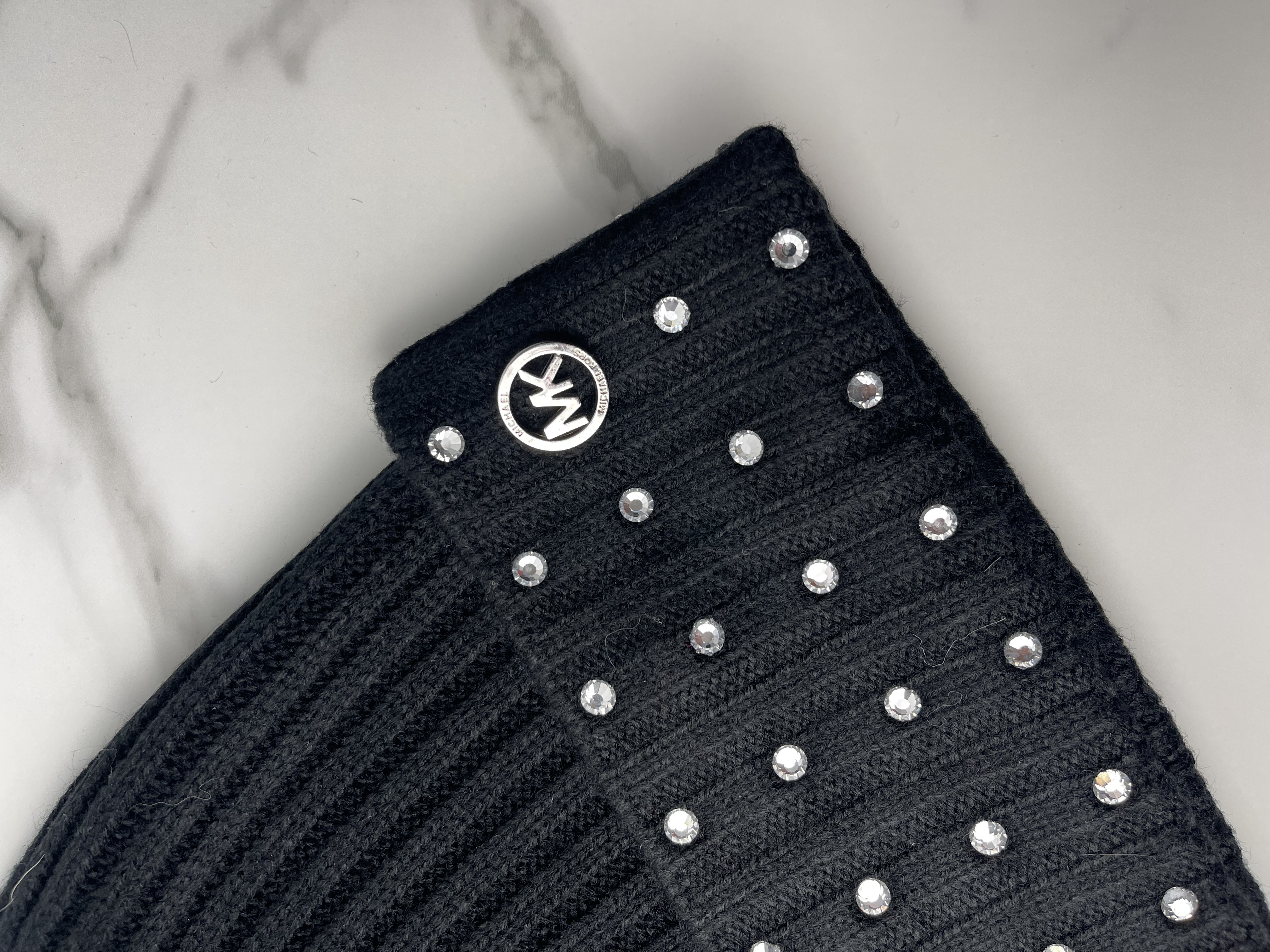 Tuque Côtelé avec Strass Michael Kors 539609 