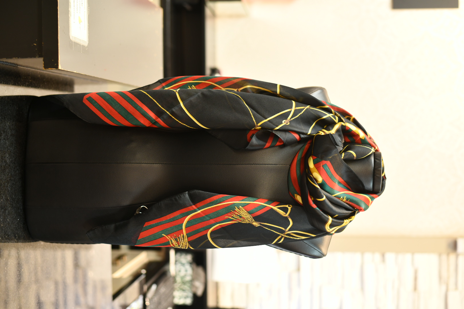 Foulard en soie rectangulaire Design Fashion