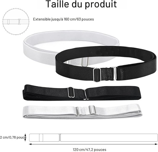 Bande élastique pour Haut