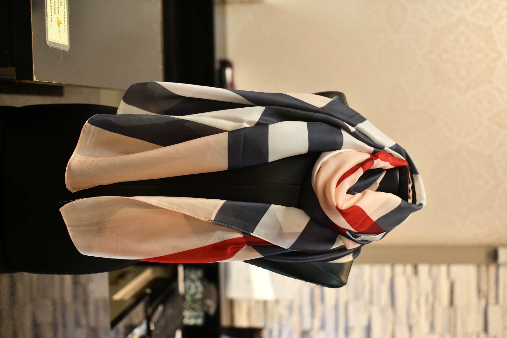 Foulard en soie rectangulaire Design Fashion 