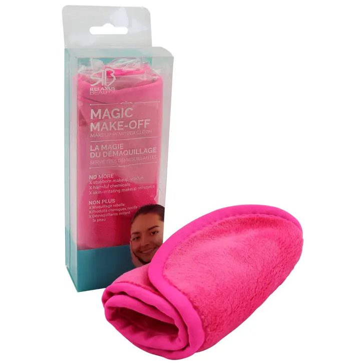 Chiffon Démaquillant Magique Relaxus Beauty Rose