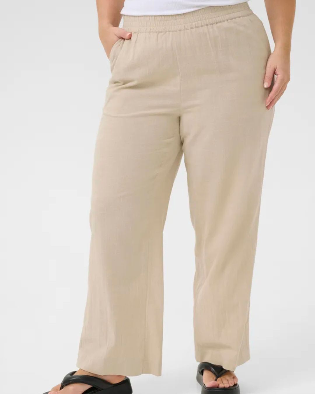 Pantalon Jambre large KCpaula KAffe Curve 10582338