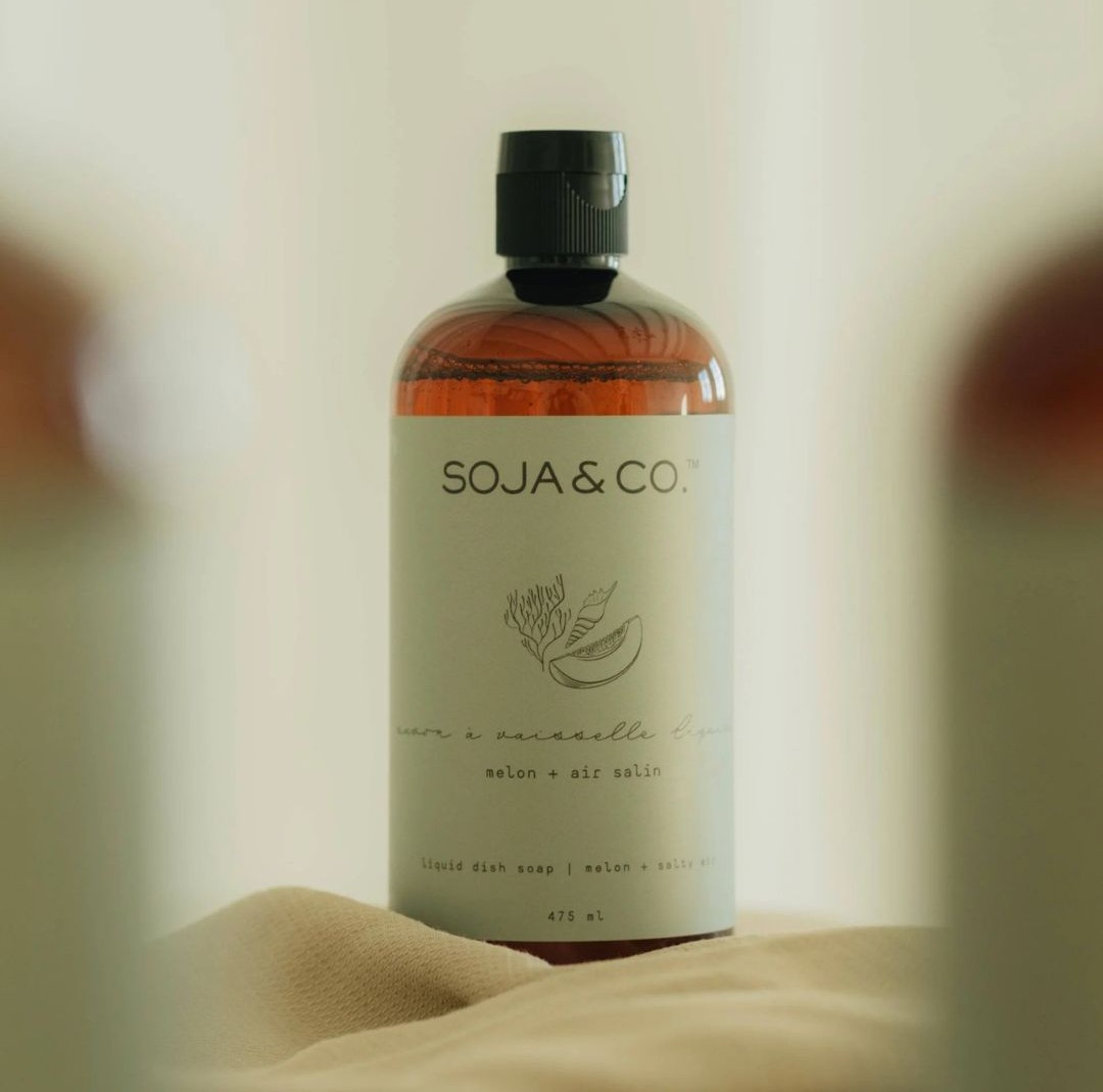 Savon à Vaiselle Melon et Air salin SOJA & CO