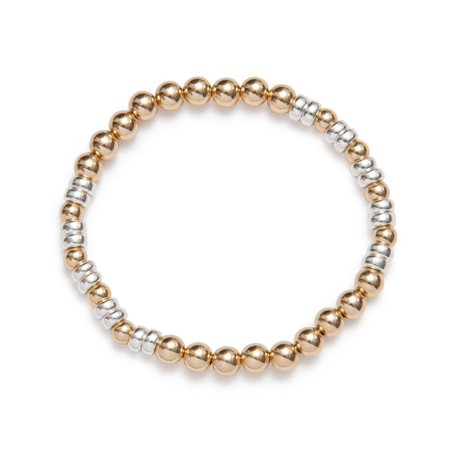 Bracelet Be Bold 6mm Gold Beblue