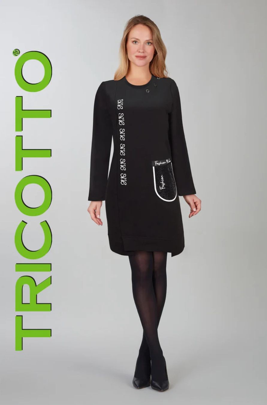 Robe Manche Long "Fashion Love" T-380 Tricotto