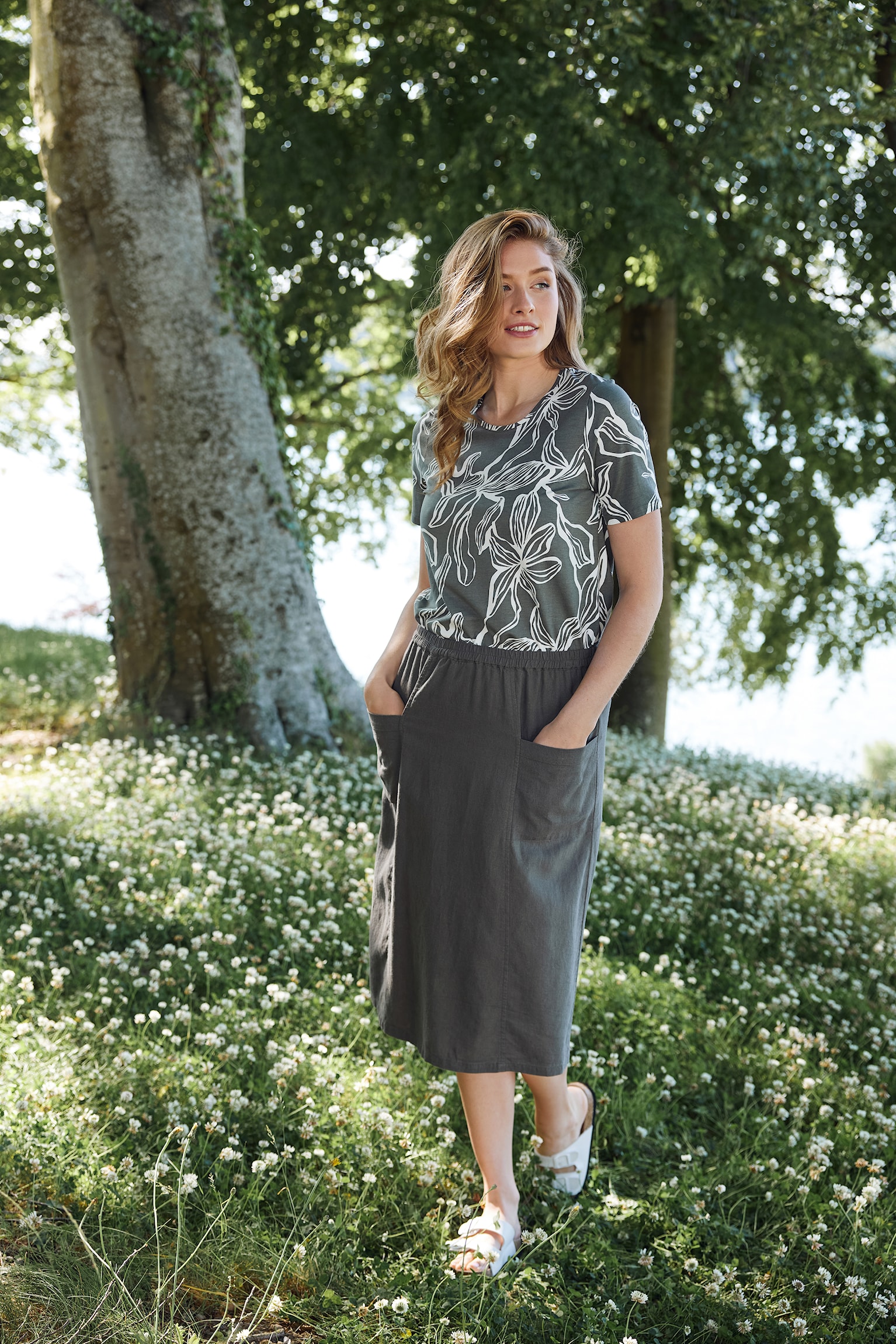 Jupe avec poche Sunday 