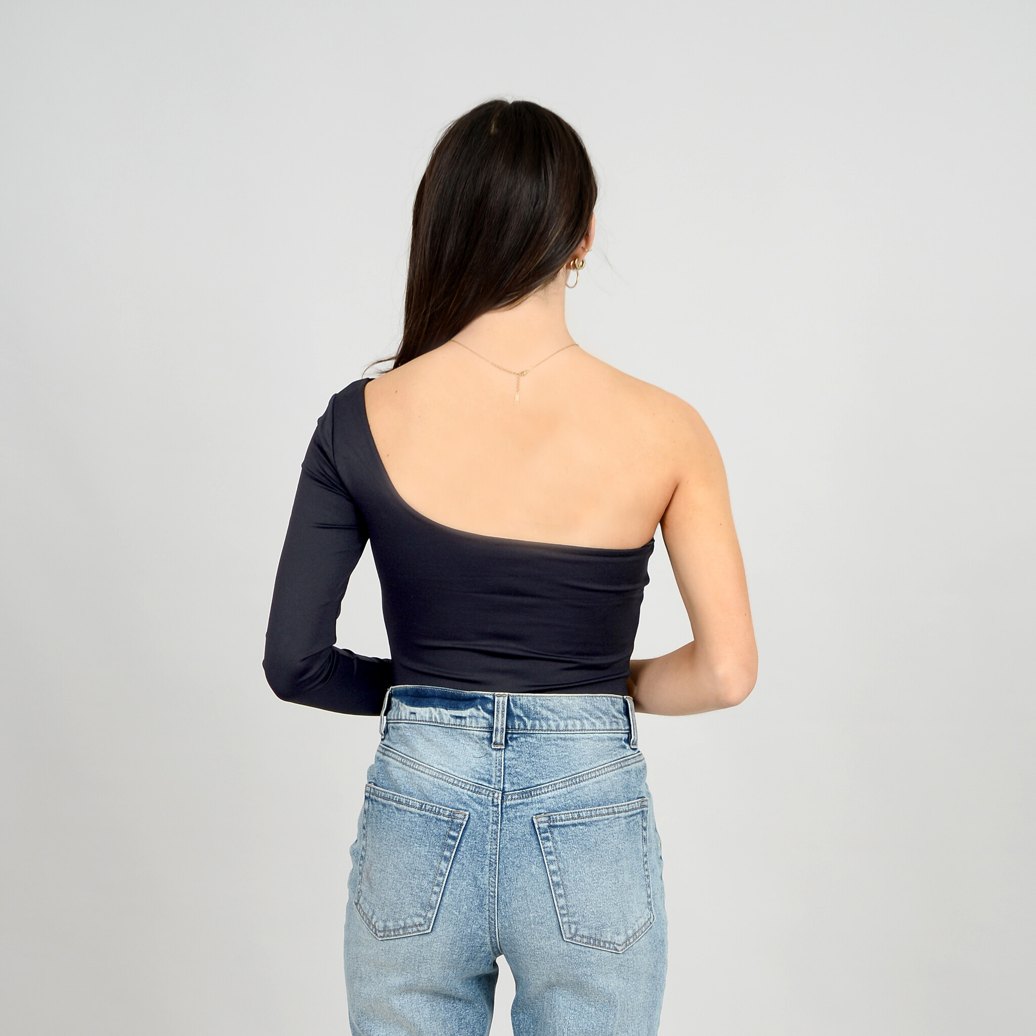 Tani 1 Shoulder Longsleeve Bodysuit Second Skin 75T143S 