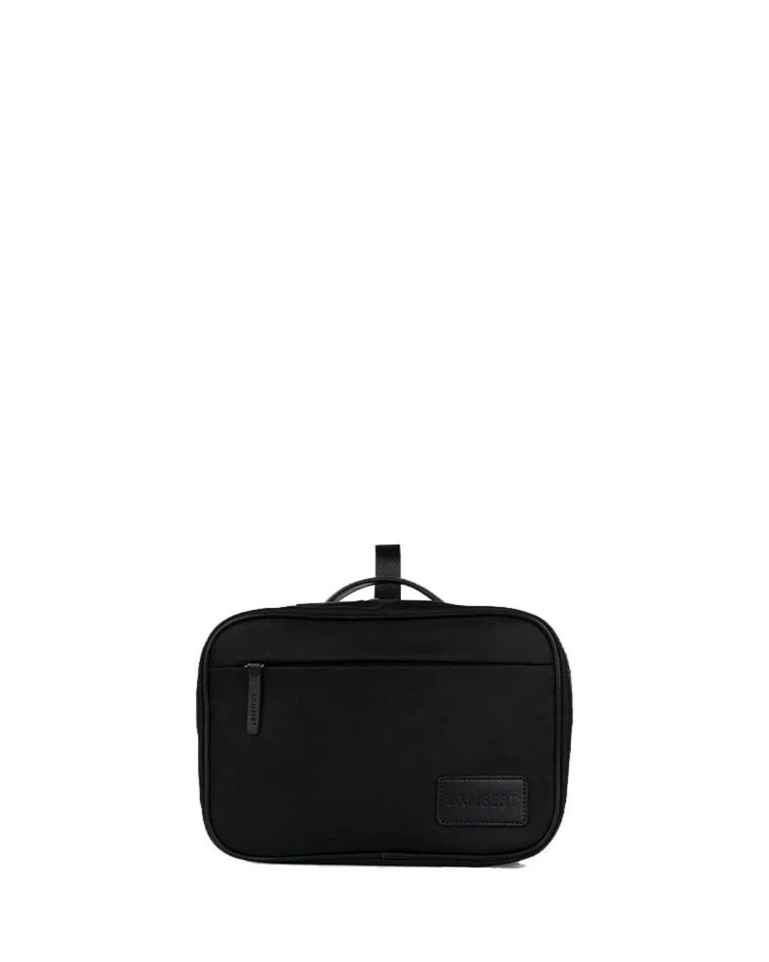 Le Casey- Trousse en cuir vegan noir Lambert 