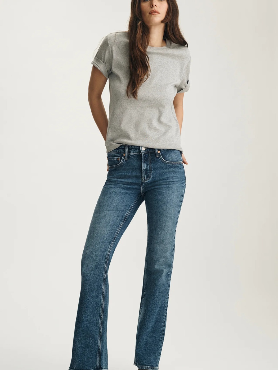  Jeans Bootcut Vicky Mavi