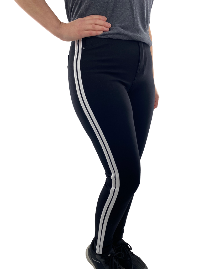 Pantalon Style Jeans avec Lignes Blanches Frank Lyman 186085U 