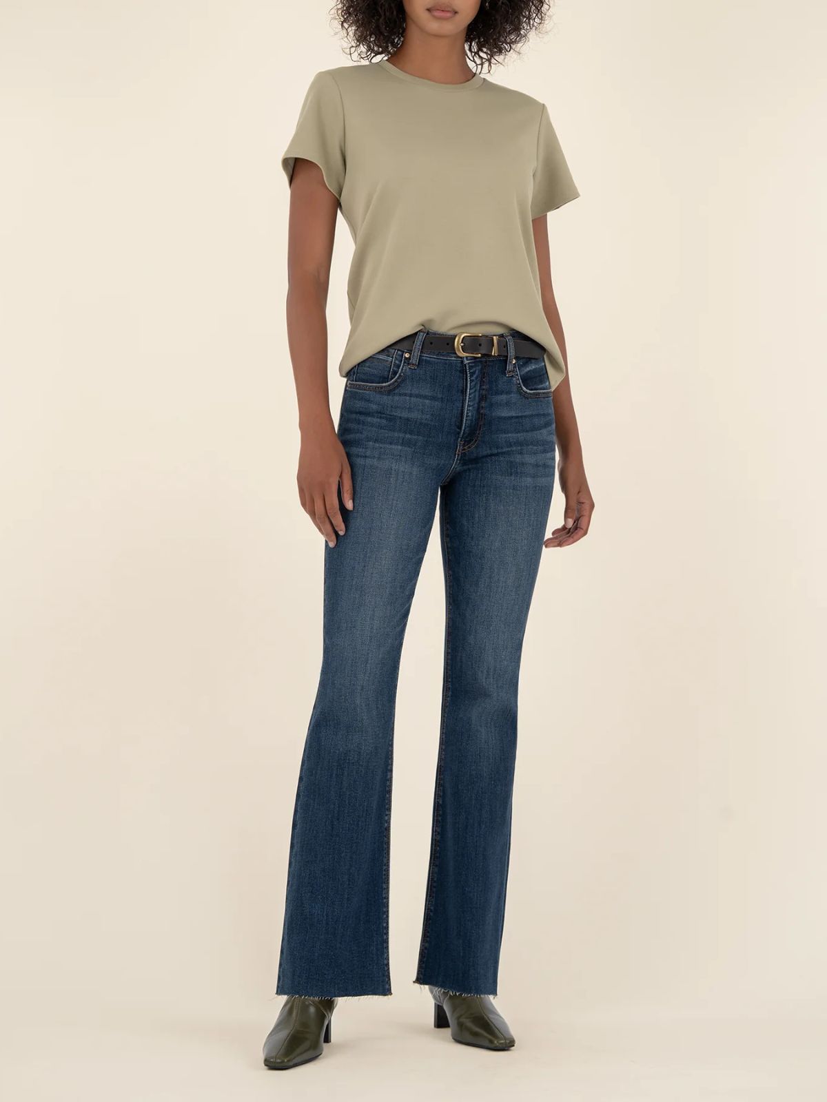 Jeans flare taille haute Stella Kut 