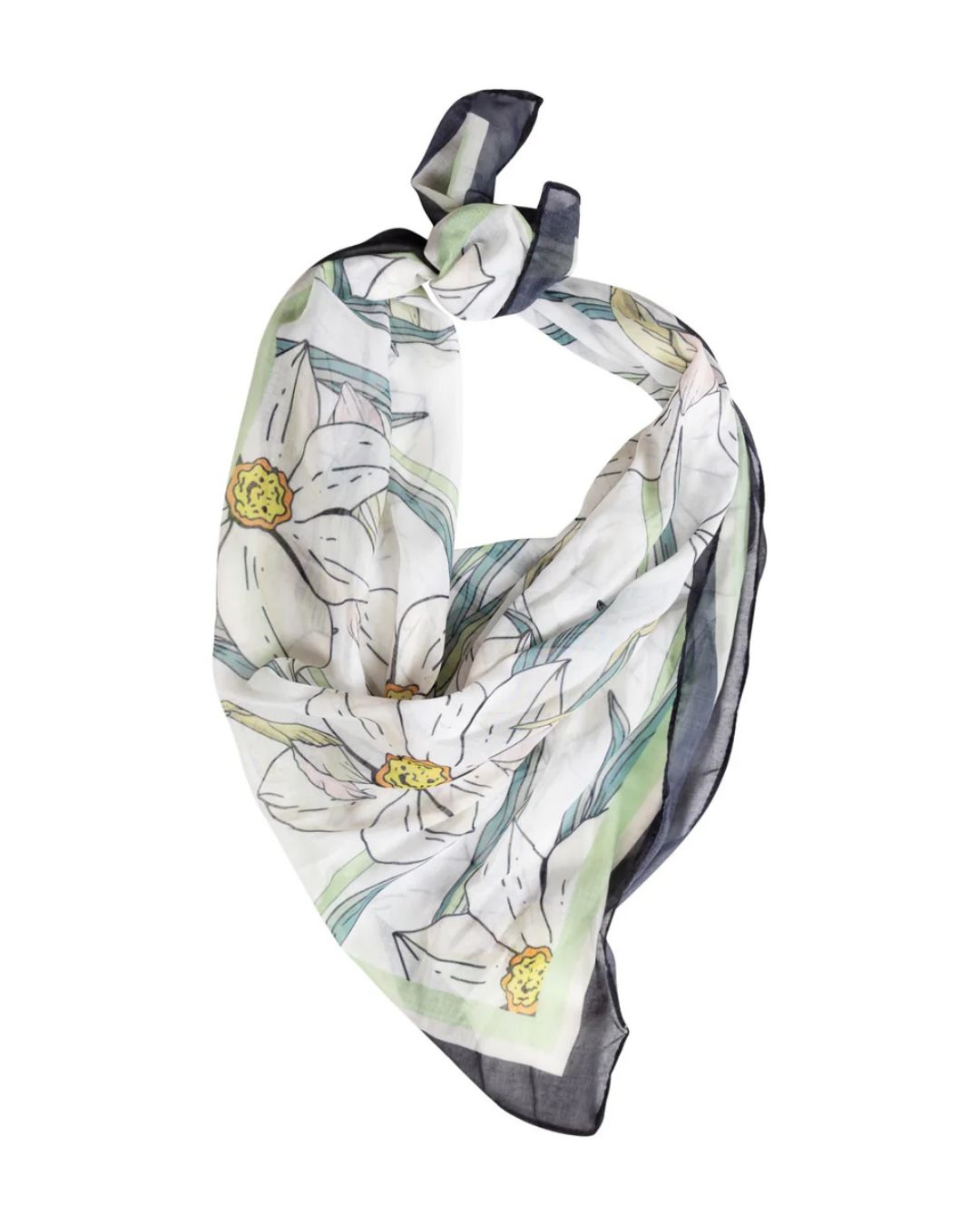 Foulard à Motif de Fleur Di Firenze 660110169