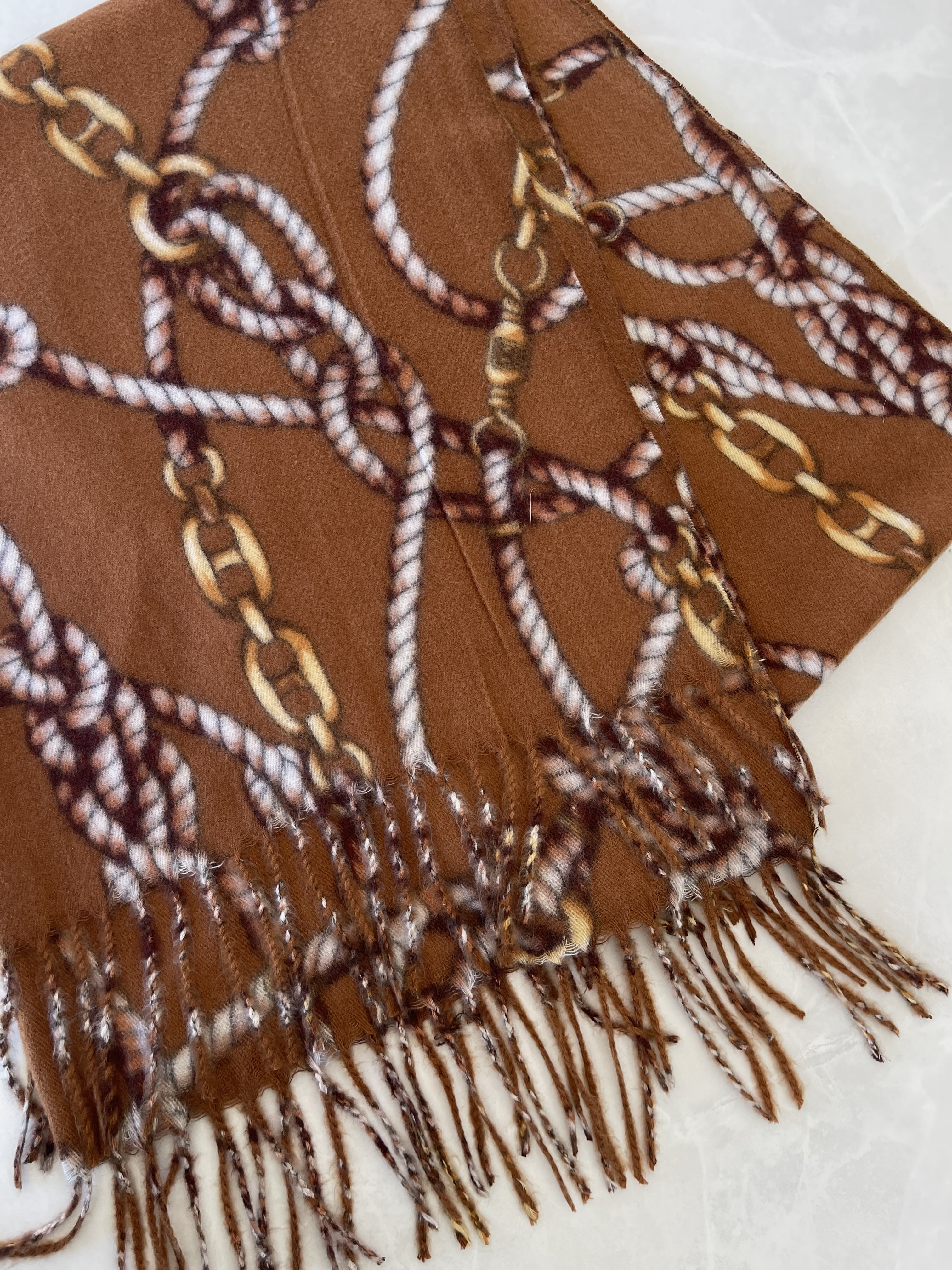 Foulard à Motif de Chaînes Les Nana 10346 