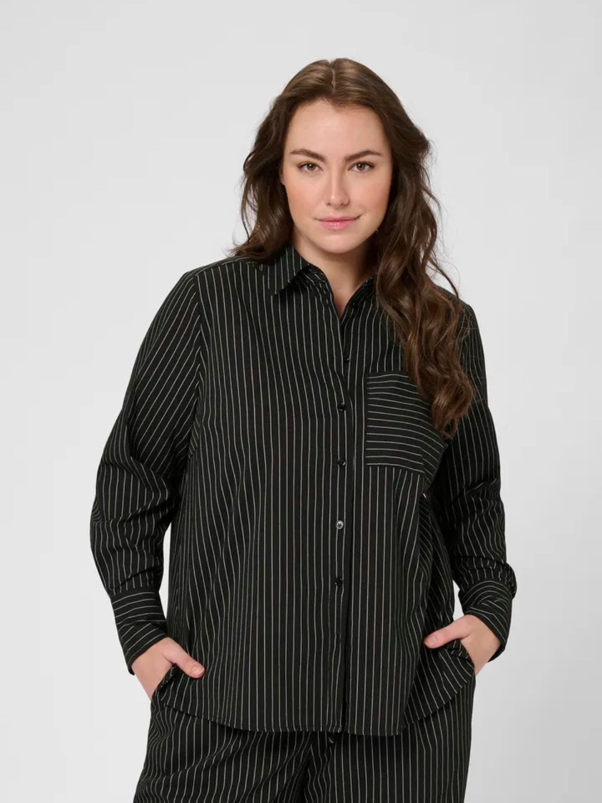 Chemise à rayure Kaffe Curve