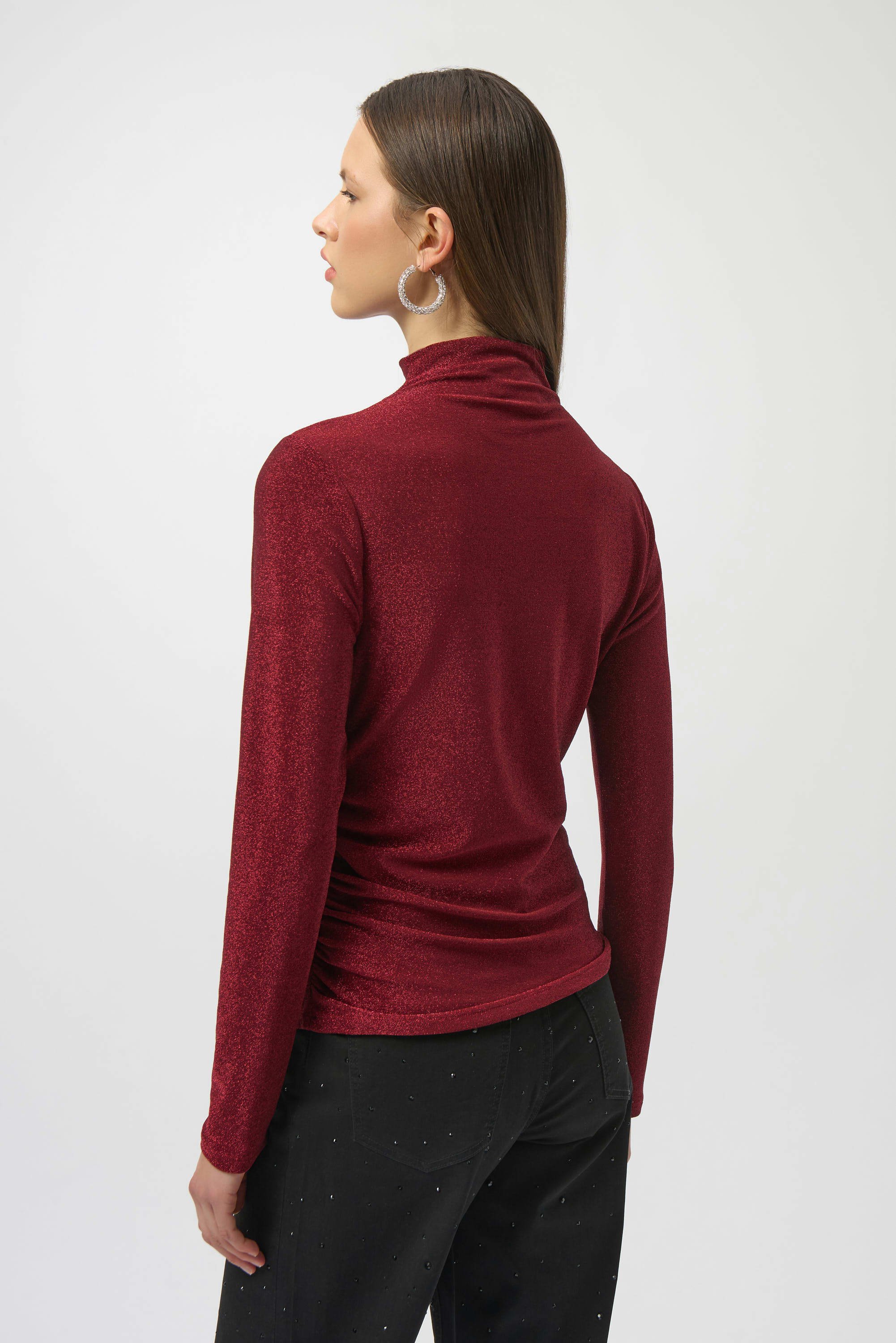 Haut ajusté en tricot scintillant Joseph Ribkoff 254162