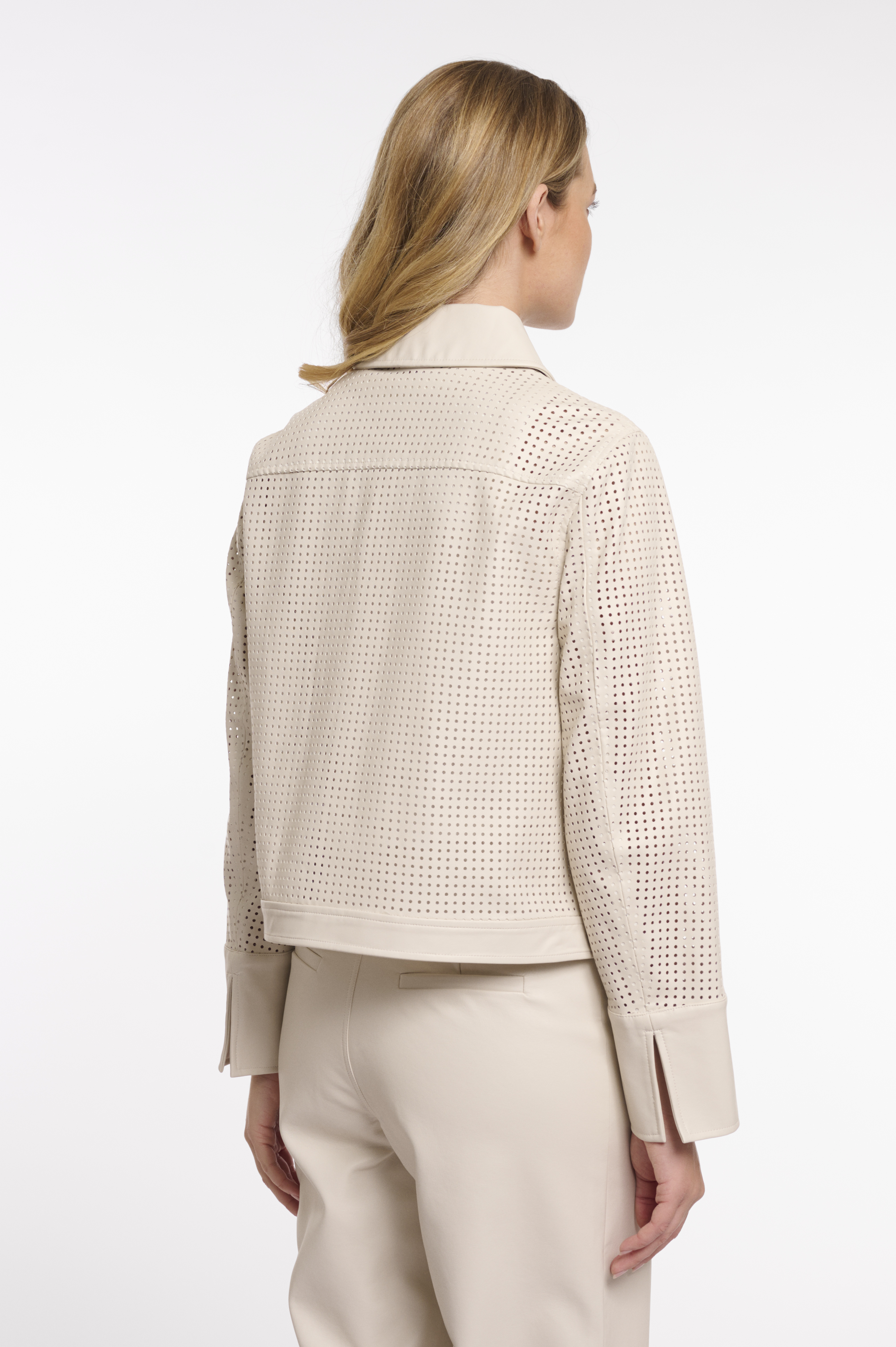 Veste à fermeture complète boutonnée Nandi Rino & Pelle