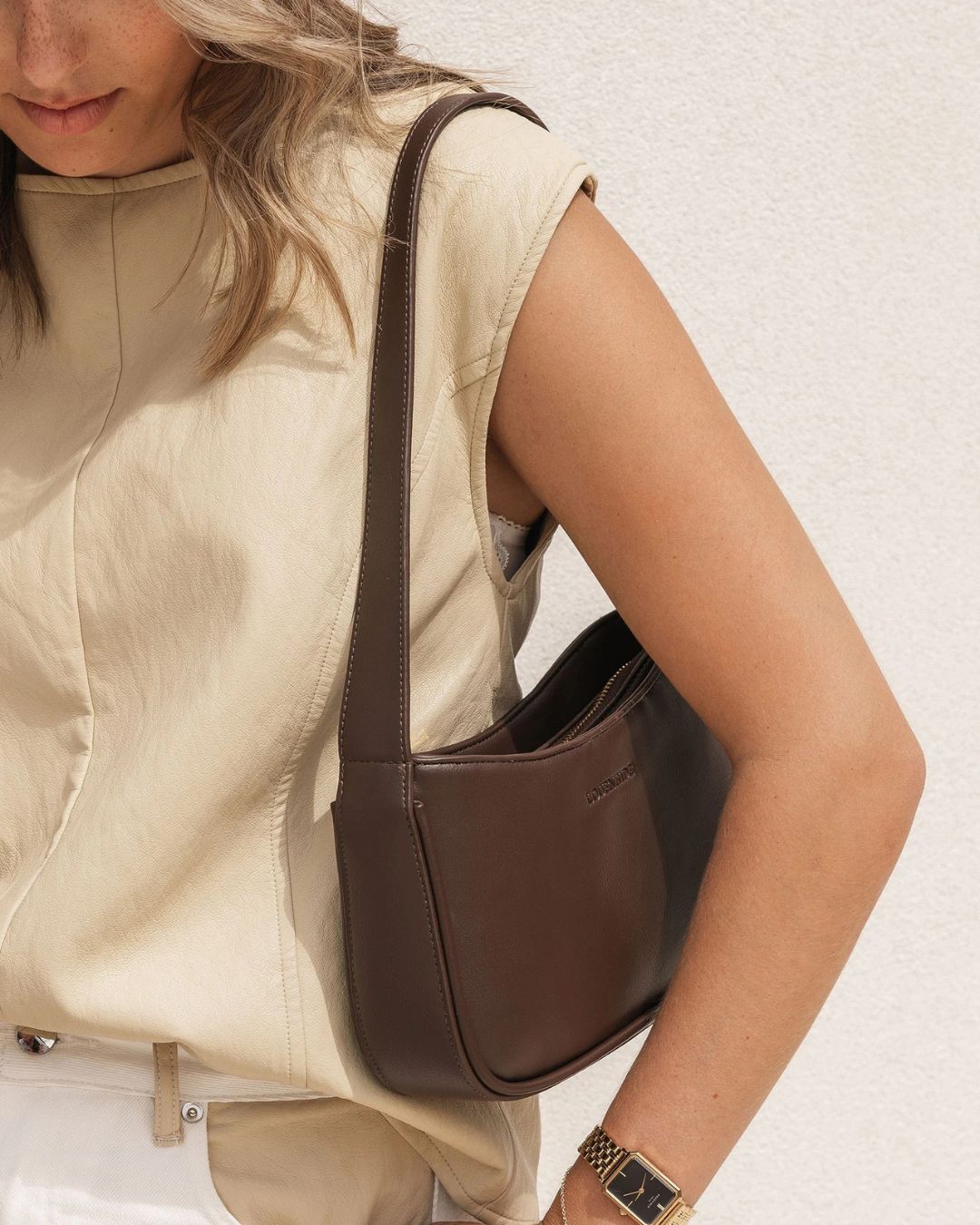 Sac d’épaule Ivy Brun Louenhide 