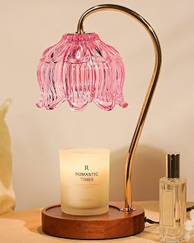 Lampe chauffe-bougie électrique à intensité réglable avec minuterie