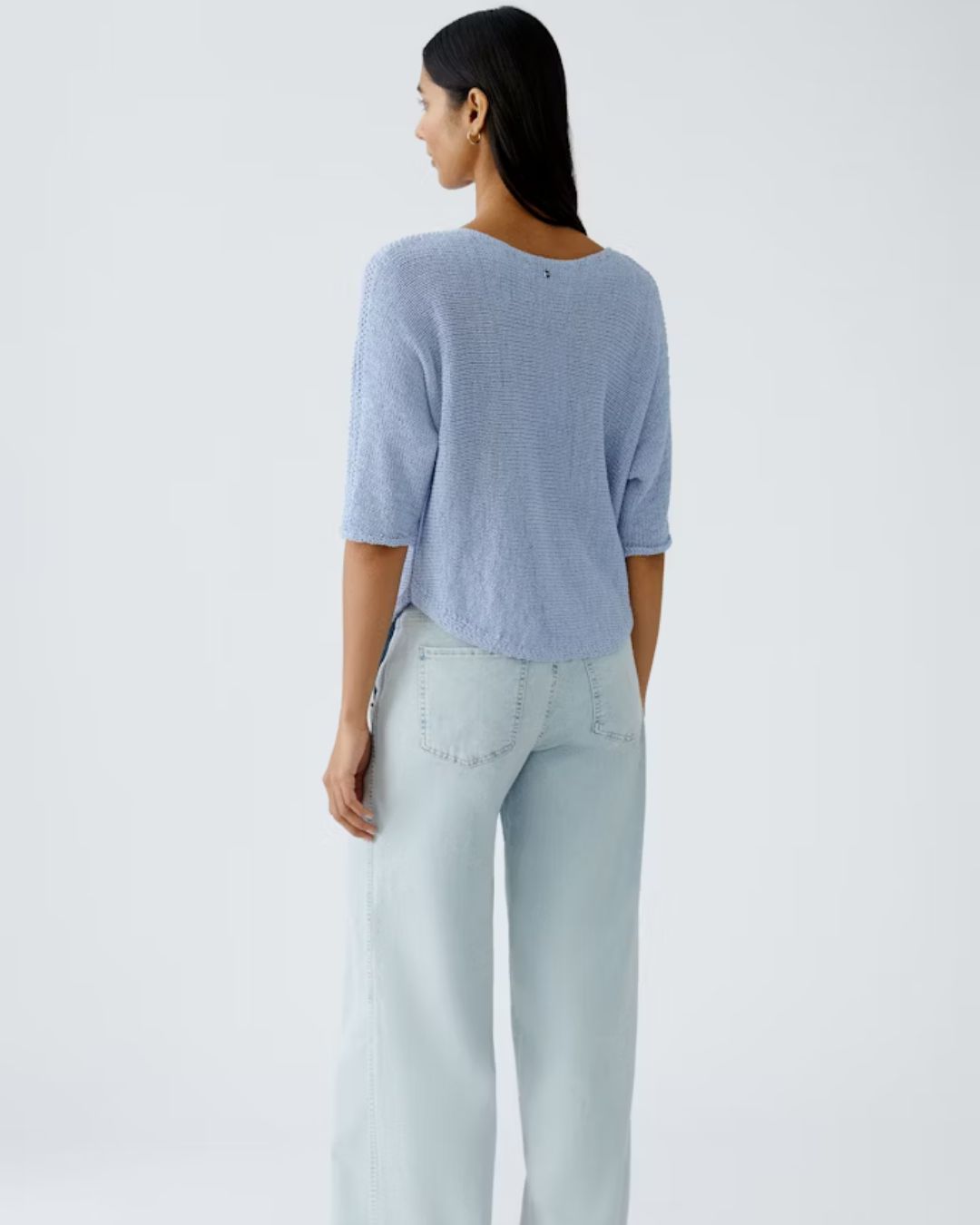 Pull Manche Court OUI 92981
