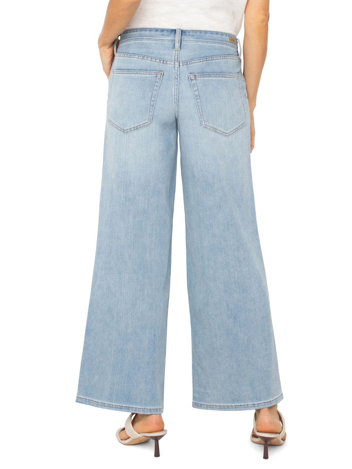 Jean taille basse à jambe large The Weekender Liverpool