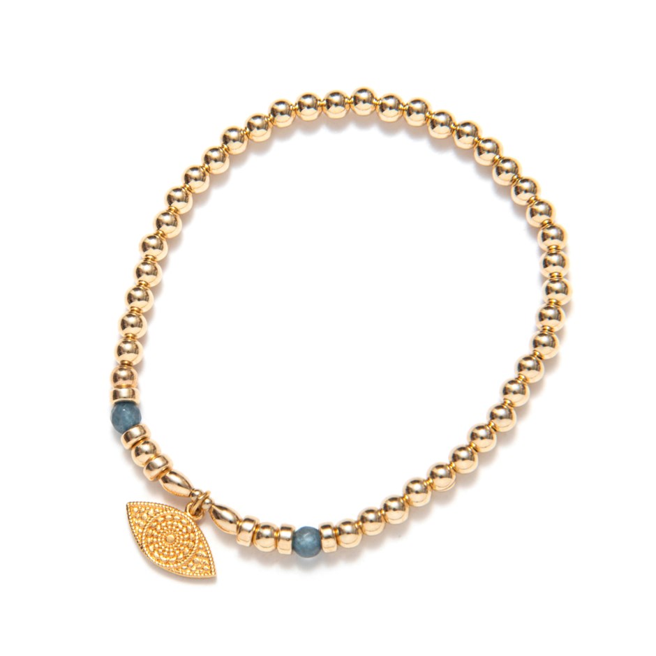 Bracelet Be An Amulet oeil Gold Beblue 