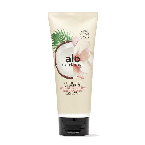 Gel Douche alo Noix de Coco Rose 200ml