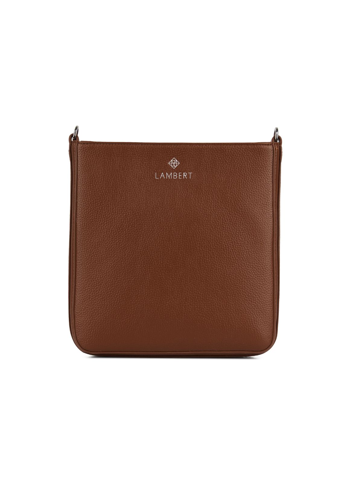 Le Natalia – Sac bandoulière en cuir vegan hazelnut Lambert