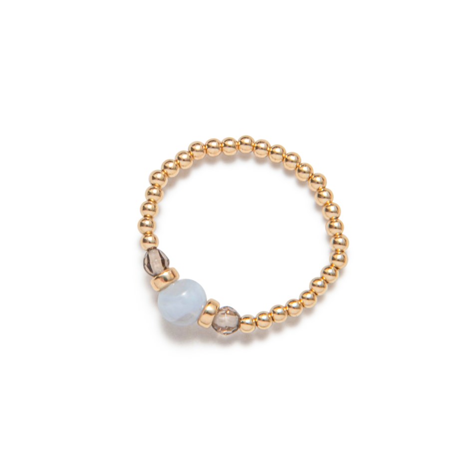 Bague Be Poised gold powerful grace Beblue