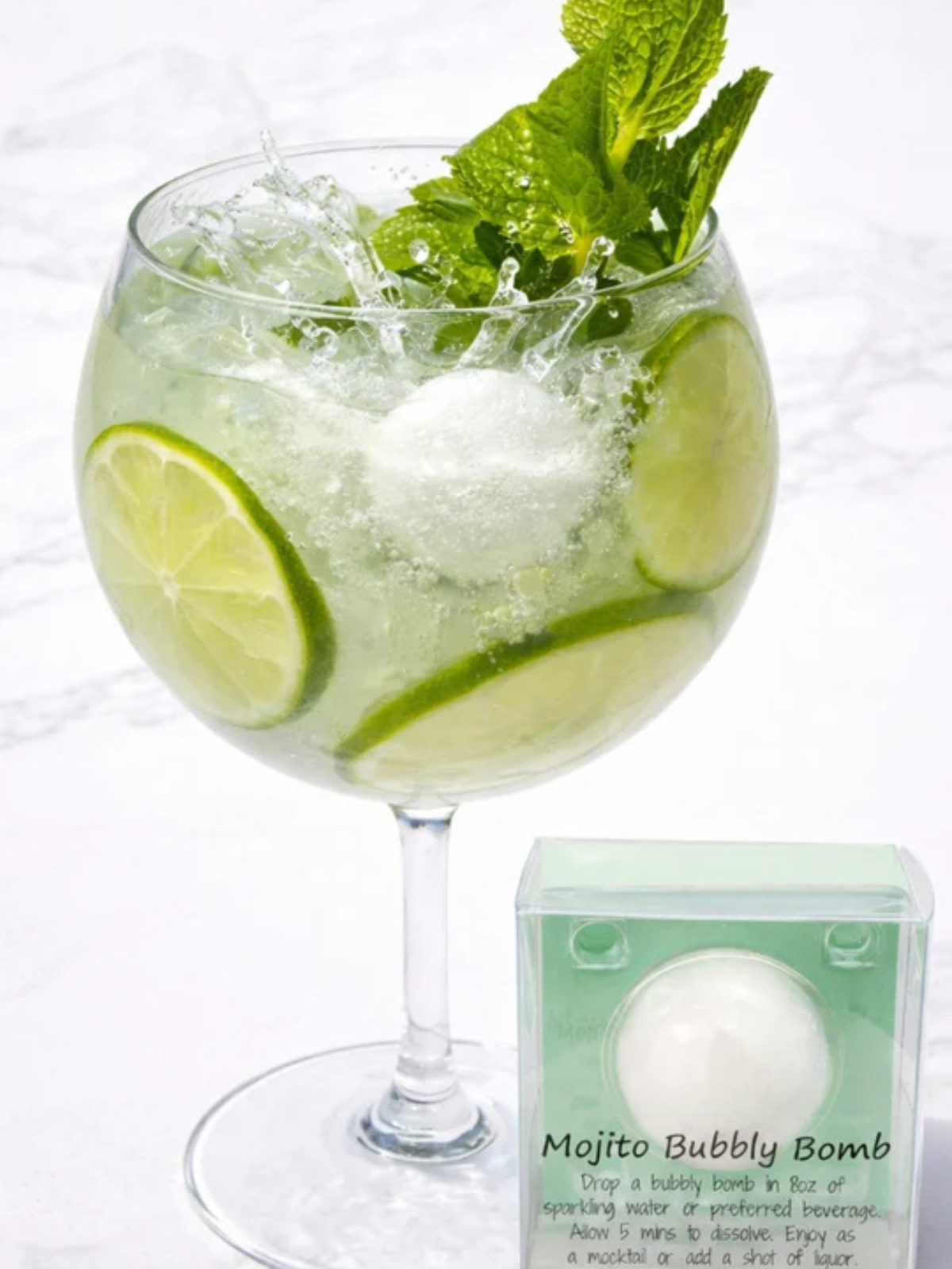 Bombe mousseuse Mojito