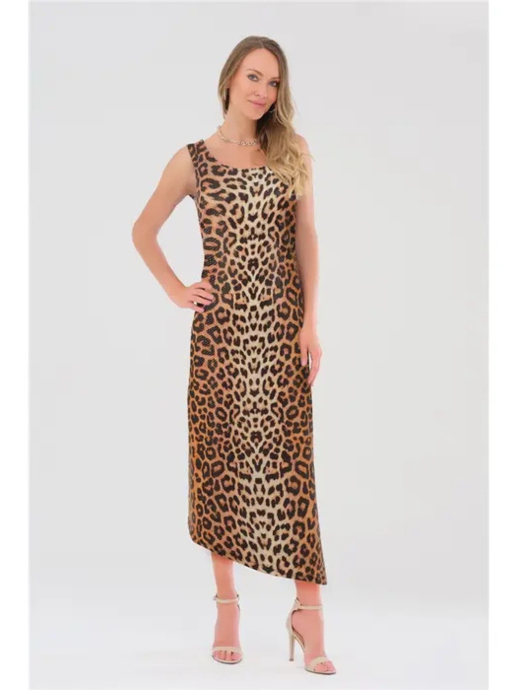 Robe imprimé léopard Tricotto