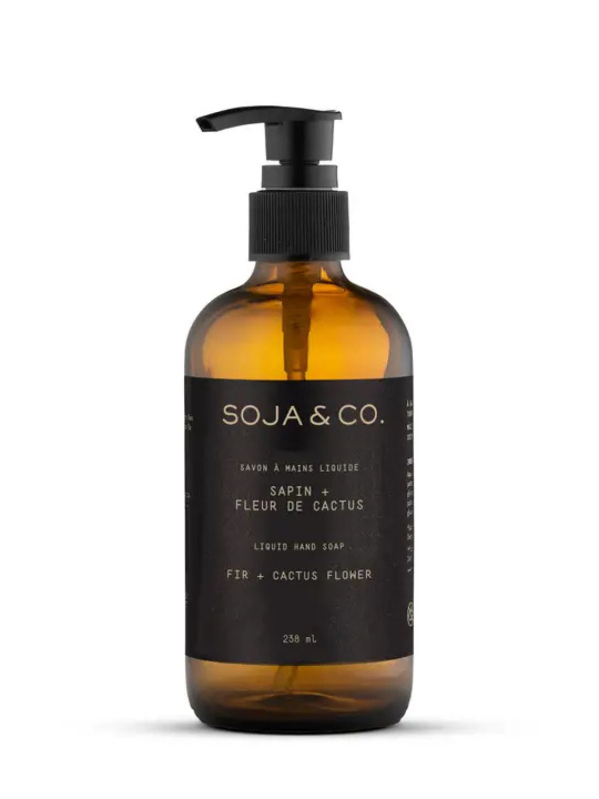 Savon à mains liquide Sapin + Fleur de cactus Soja & Co.