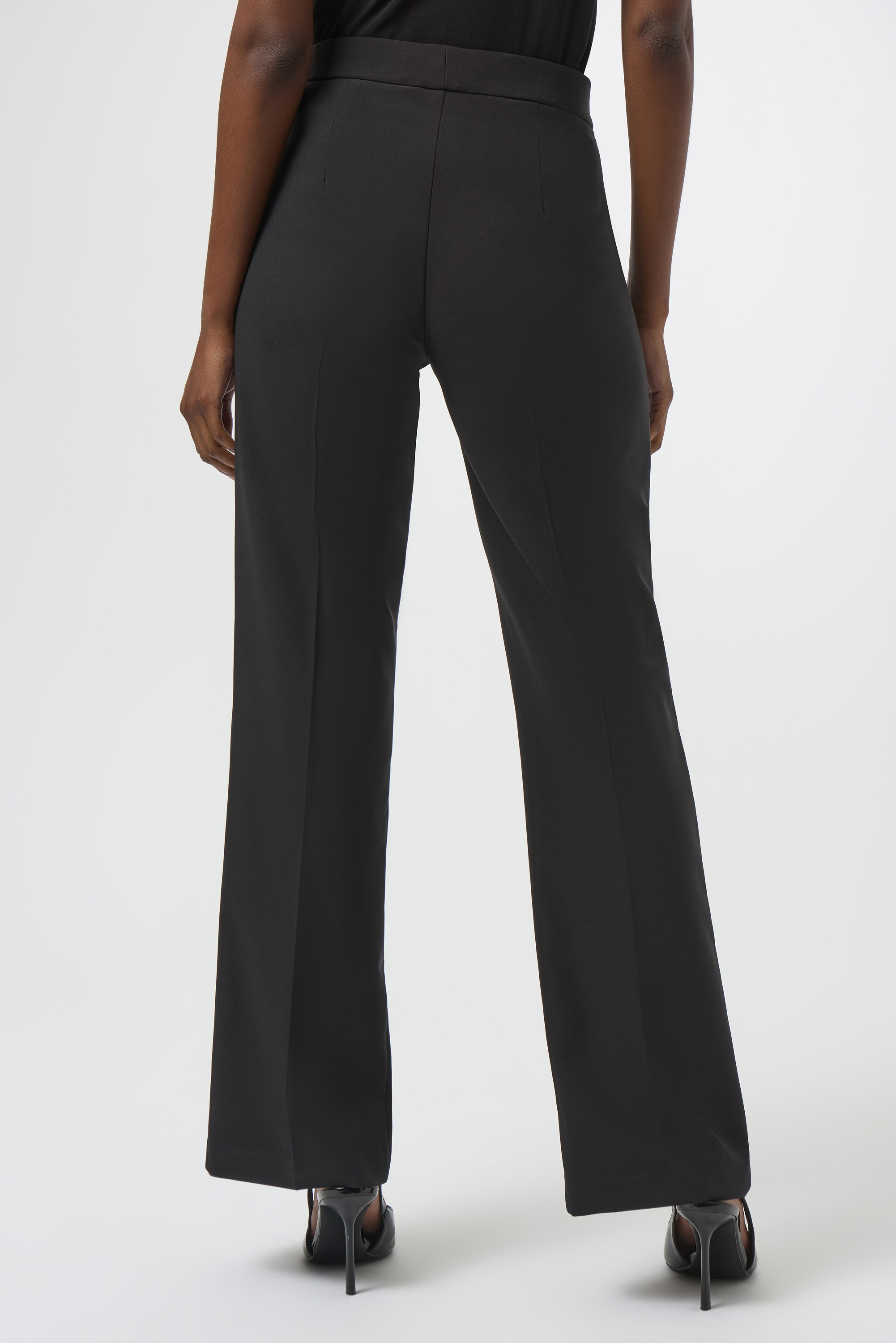 Pantalon droit en sergé luxueux à enfiler Joseph Ribkoff 254102