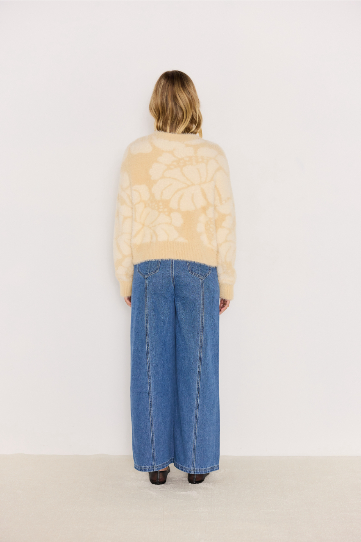 Jeans jambre large Mink Pink 